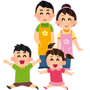 桂二葉　家族構成