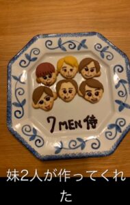 中村嶺亜　家族構成