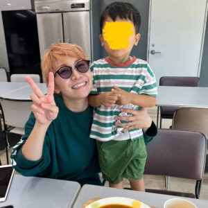 福岡晃子　家族構成