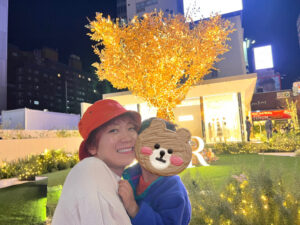 福岡晃子　家族構成