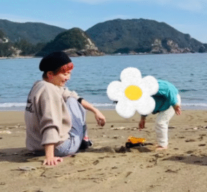 福岡晃子　家族構成